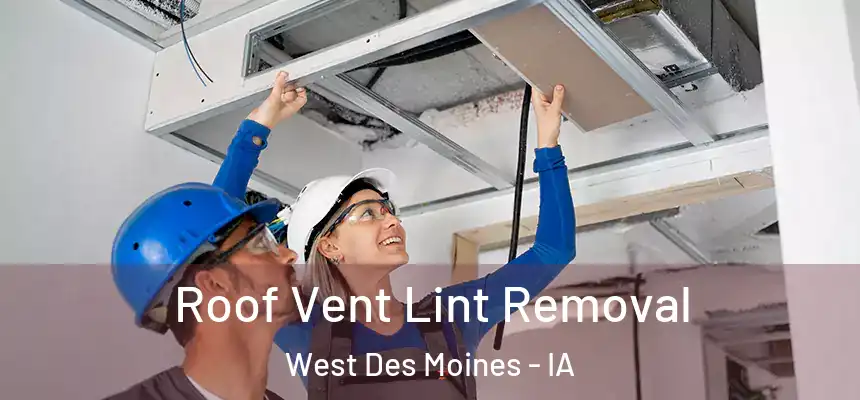  Roof Vent Lint Removal West Des Moines - IA